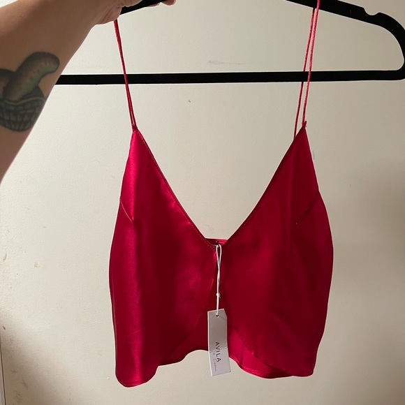 Avila by DN cami tank in red size S - Picture 4 of 9